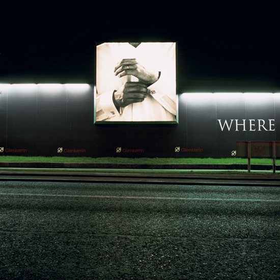 'Where', Photographic Lambdachrome print mounted on acrylic, 100 x 100 cm