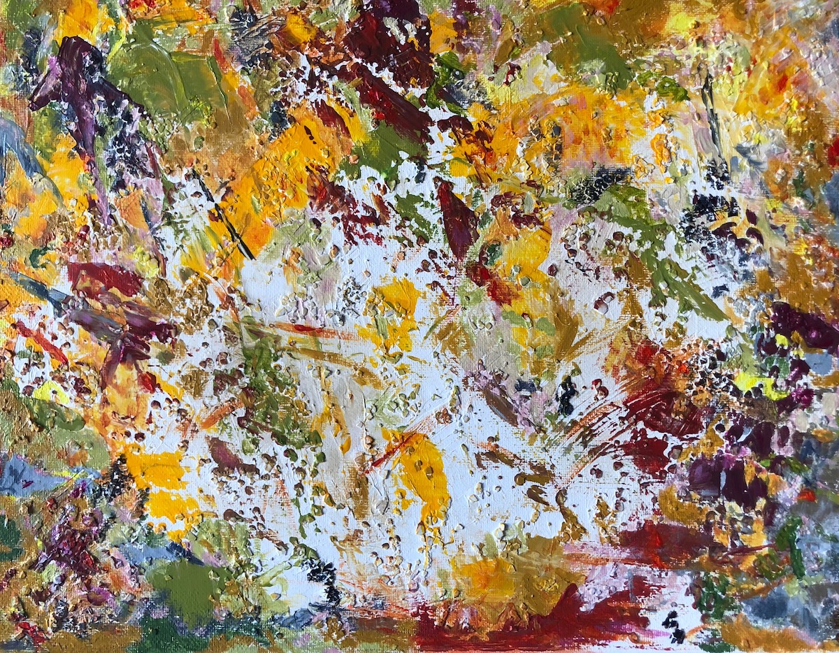 'Broken / Unbroken 5', oil on canvas, 100 x 75cm