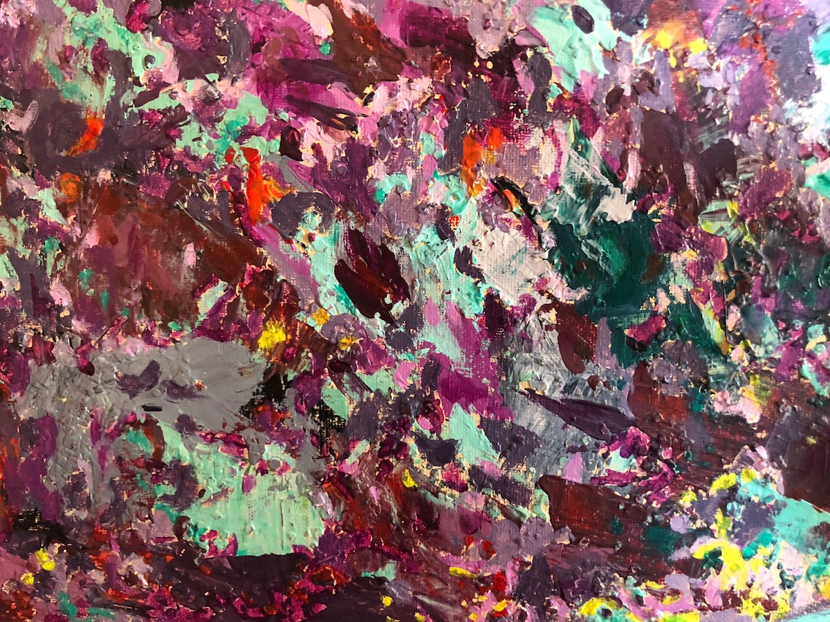 'Broken / Unbroken 2', oil on canvas