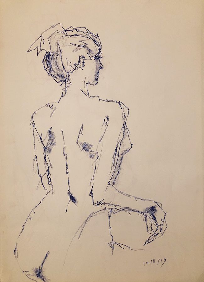 'Eva', drawing